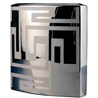 Dedalo Platin Vase 20 cm
