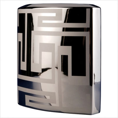 Dedalo Black Vase 24cm