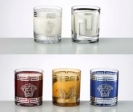 Table light with scented wax 
