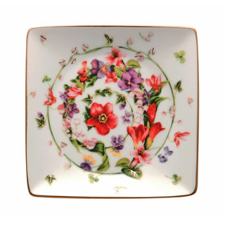 Flower Fantasy Bowl 12 cm square flat 
