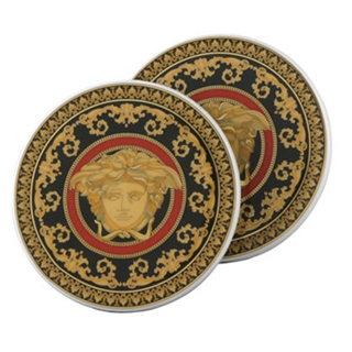 Medusa Porcelain coaster 2 pcs