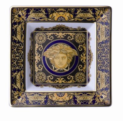Medusa Blue Dish 14cm 