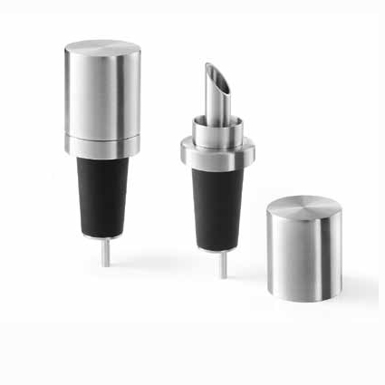 pourer with cap