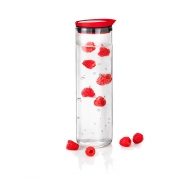 water carafe, red   