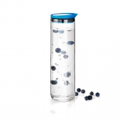 water carafe, blue 