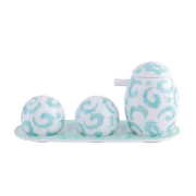 Auspicious Clouds Round Pepper Shaker