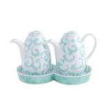 Auspicious Clouds Ruyi Sauce Pot without Handle