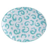Auspicious Clouds Ruyi Oval Platter  30.5cm