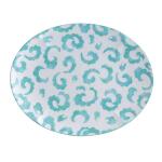 Auspicious Clouds Ruyi Oval  Platter 22cm