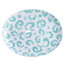 Auspicious Clouds Oval Platter 33cm