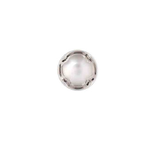 Ruyi Dish 7cm - Full Platinum