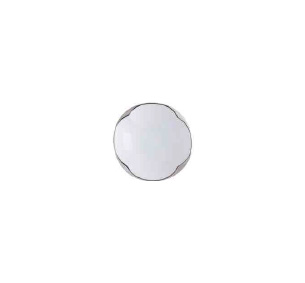 Ruyi Dish 7cm - Platinum Rim
