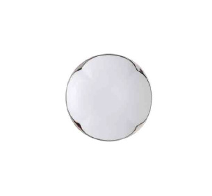 Ruyi Dish 11cm - Platinum Rim
