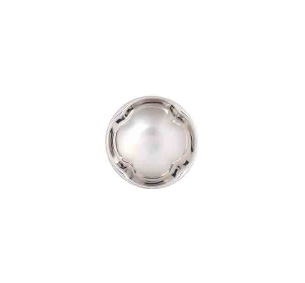 Ruyi Dish 8cm - Full Platinum