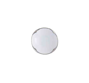 Ruyi Dish 8cm Platinum Rim