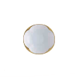 Ruyi Dish 6cm - Gold Rim