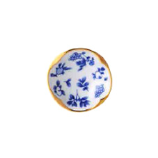 Qing Hua Ruyi Dish 7cm