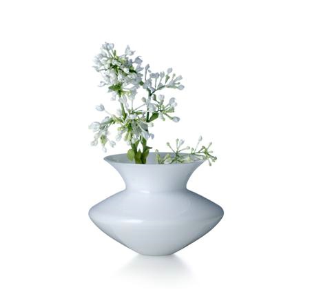 Small White Vase