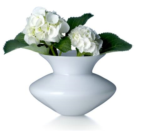 Large White Vase