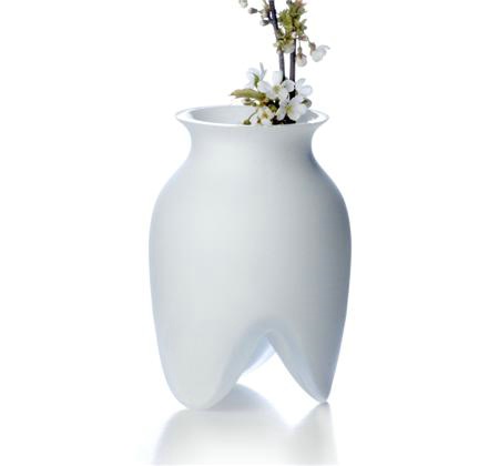 Lin Utzon Vase,satin white