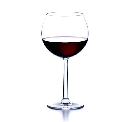 burgundy glass/2pc