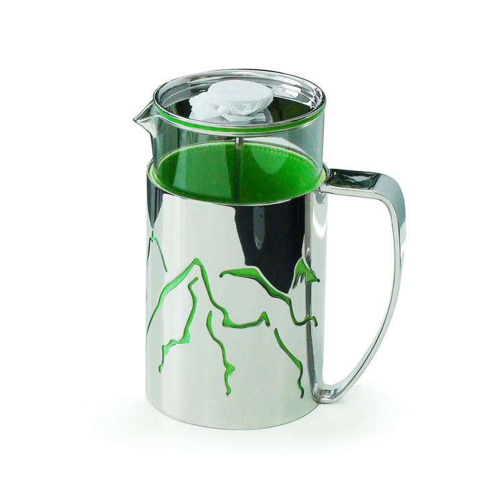 Coffee pot green