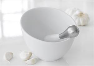 /mortar + pestle set porcelain